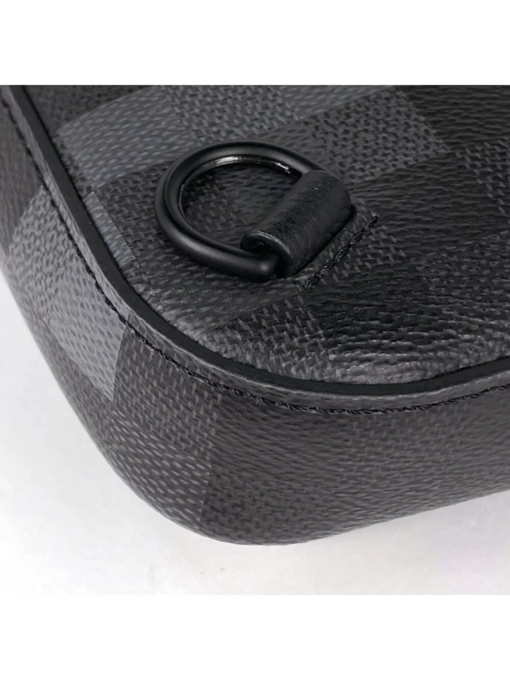 Louis Vuitton Avenue Sling Bag PM Damoflage Leather Black
